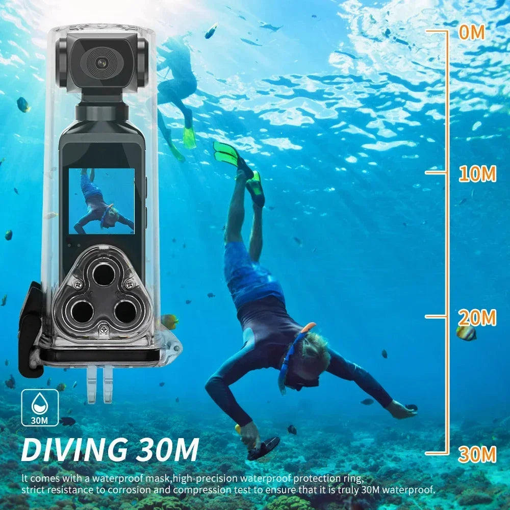 Handheld Gimbal Camera 1080P/2K/ 4K Resolution Sport Action Camera Loop